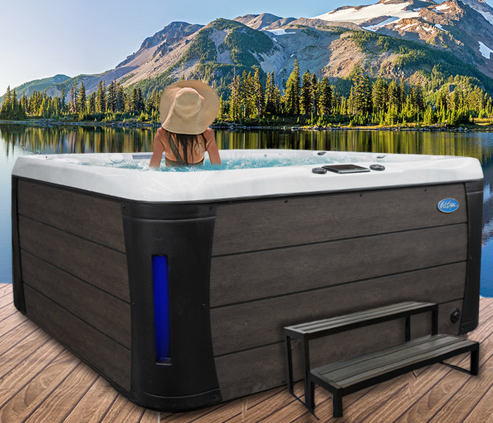 Calspas hot tub being used in a family setting - hot tubs spas for sale Norman